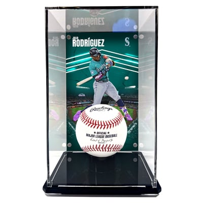 Julio Rodriguez Seattle Mariners Fanatics Authentic Tall Baseball Display Case with Image