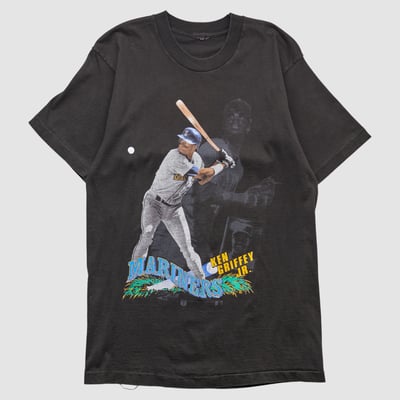 Ken Griffey Jr. 90s T-shirt - Black - L by Fanatics Real Vintage