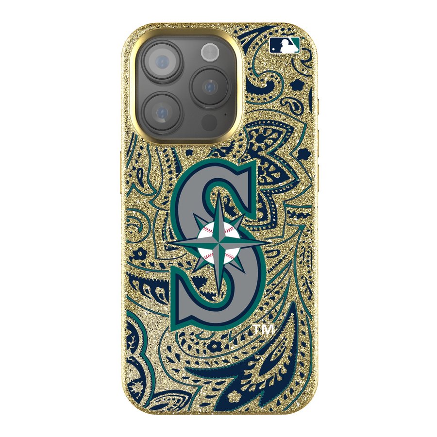 Seattle Mariners Keyscaper Paisley Bling iPhone Case