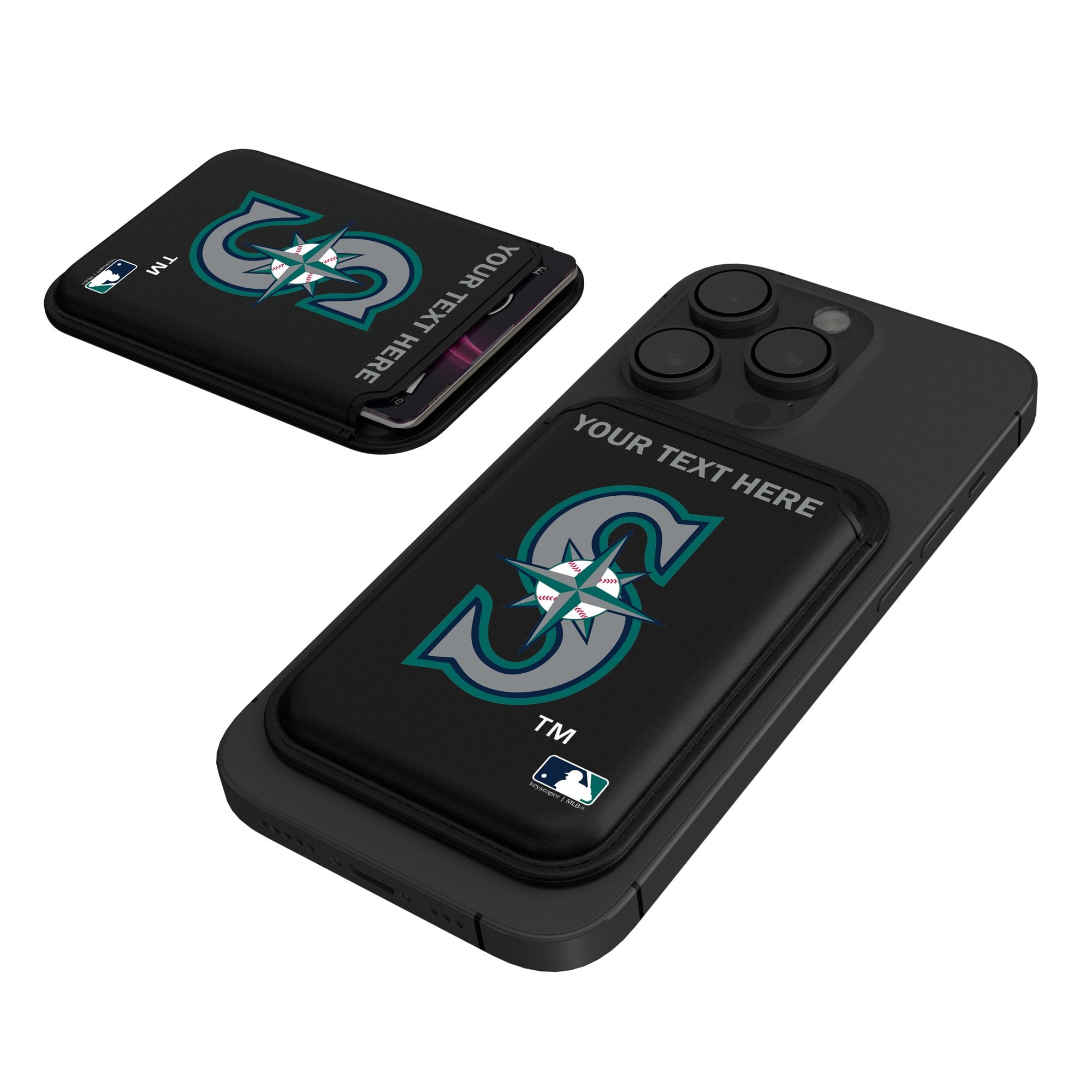 Seattle Mariners Keyscaper Personalized Insignia Magnetic Credit Card ...
