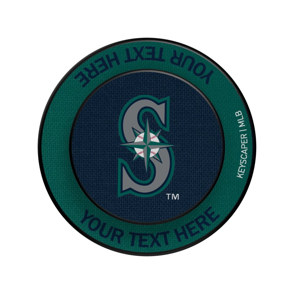 Seattle Mariners Keyscaper Personalized PopSockets Magnetic Phone Grip & Stand