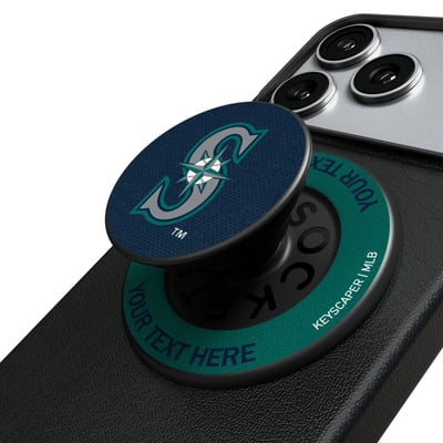 Seattle Mariners Keyscaper Personalized PopSockets Magnetic Phone Grip & Stand