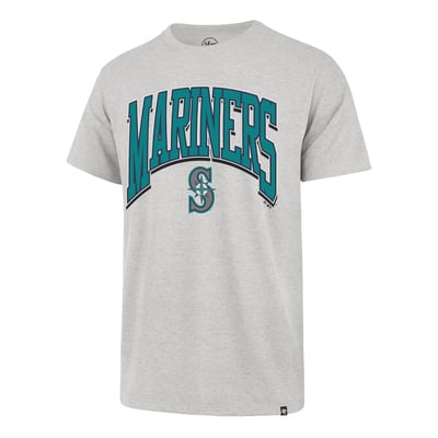 Seattle Mariners '47 Walk Tall Franklin T-Shirt - Gray