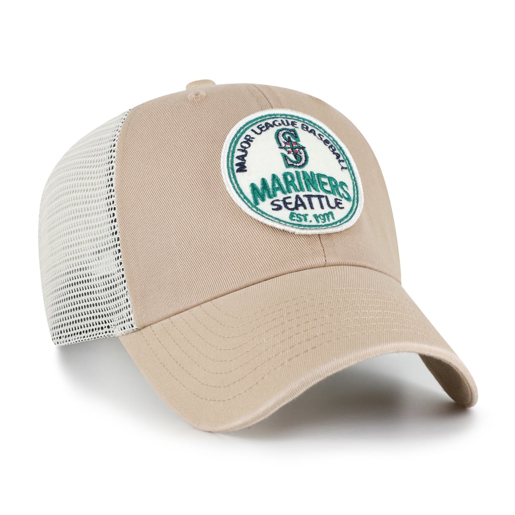  Seattle Mariners '47 Clean Up Adjustable Hat - Khaki