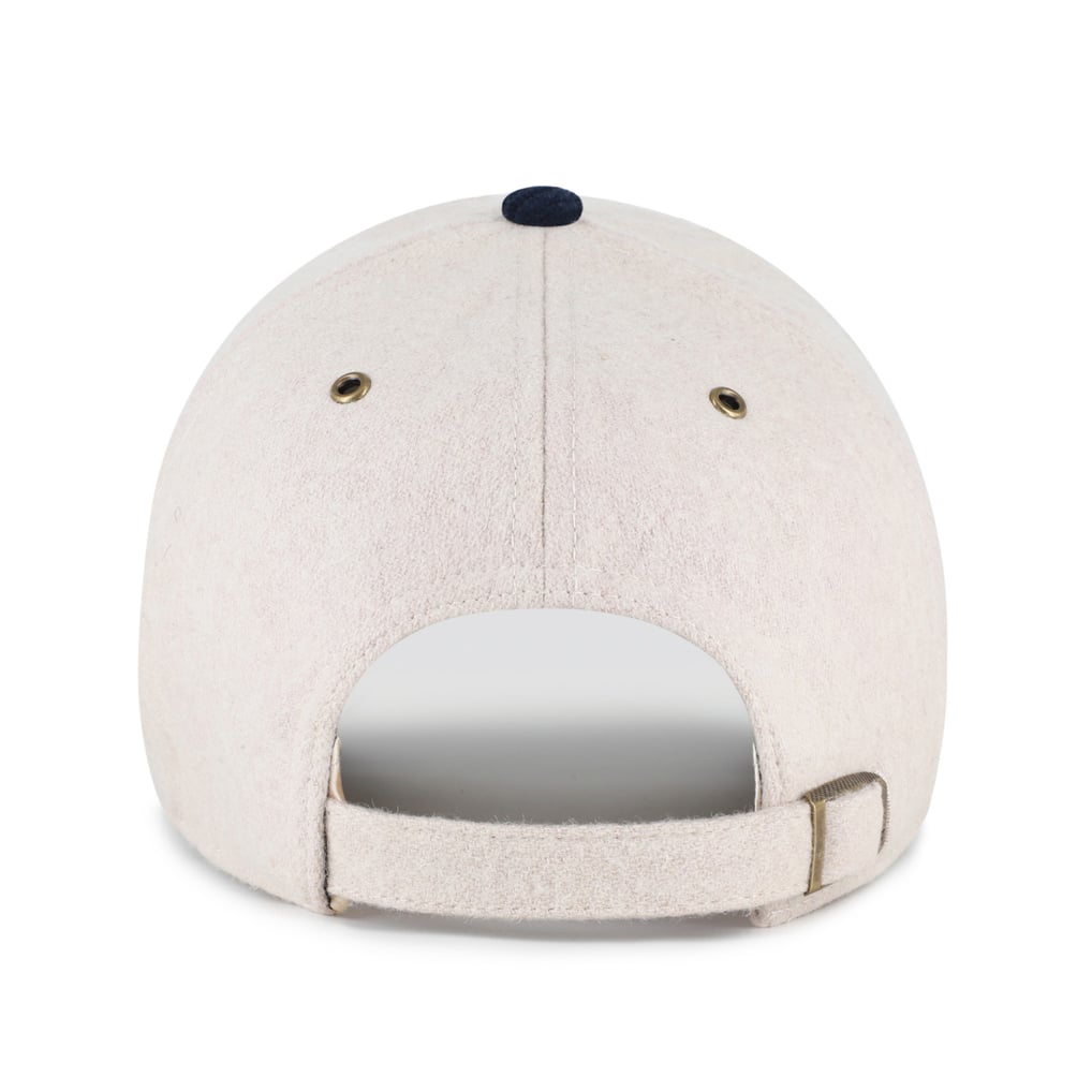 Seattle Mariners '47 Rope Script Clean Up Adjustable Hat - Natural/Navy