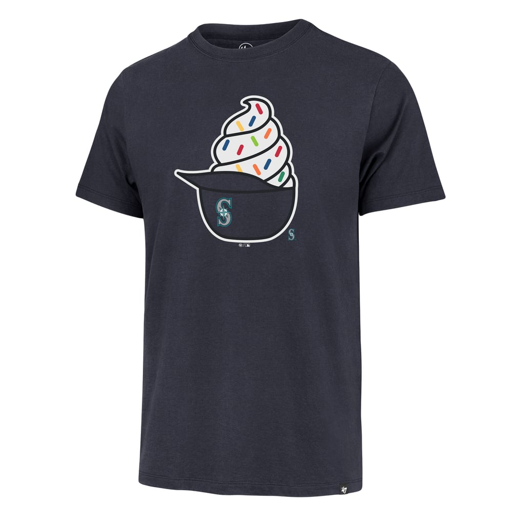  Seattle Mariners '47 Ice Cream Helmet Franklin T-Shirt - Navy