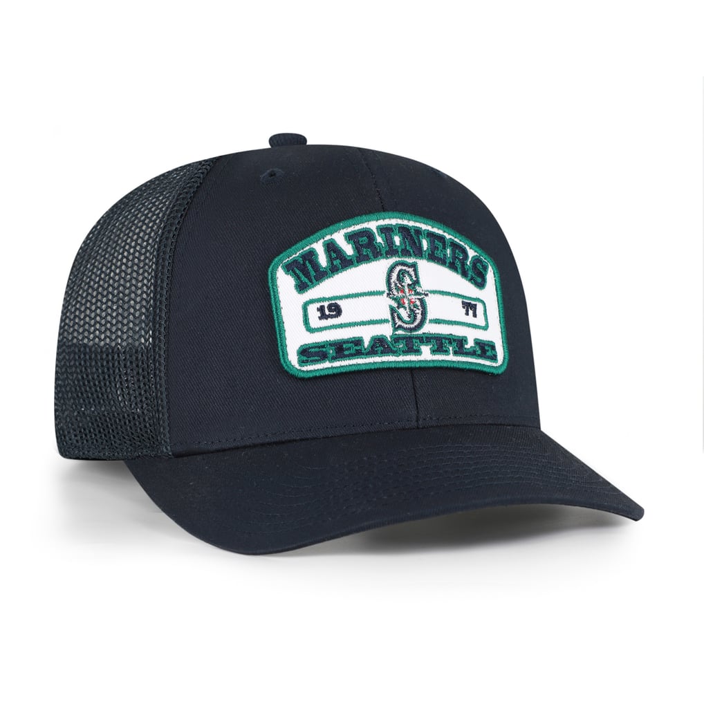  Seattle Mariners '47 Roadway Trucker Snapback Hat - Navy