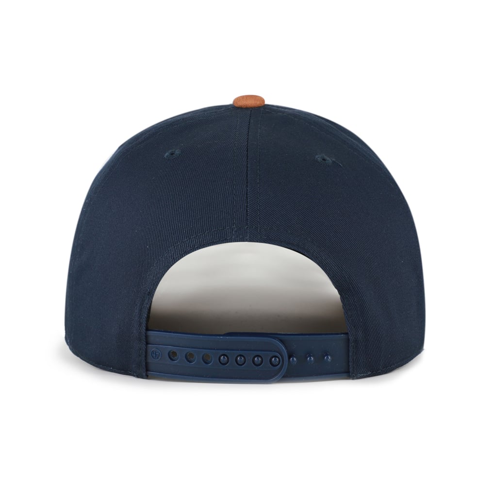 Seattle Mariners '47 Scribe Line Hitch Adjustable Hat - Navy/Light Brown