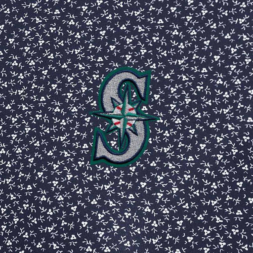 Seattle Mariners Antigua Logo Vigorous Polo - Navy