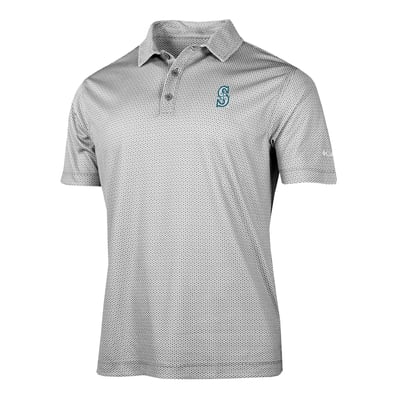 Seattle Mariners Columbia Crosscurrent Polo - Gray
