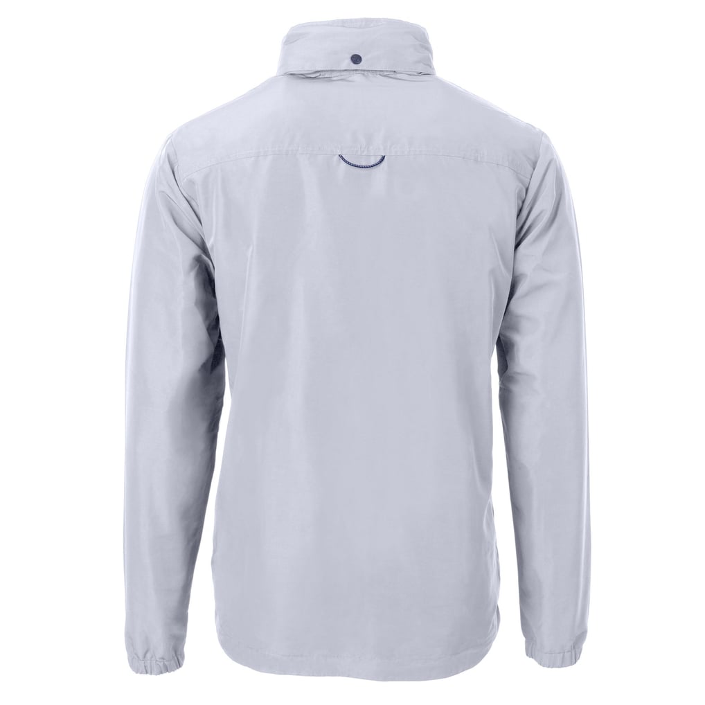 Seattle Mariners Cutter & Buck Charter Eco Recycled Full-Zip Jacket - Gray