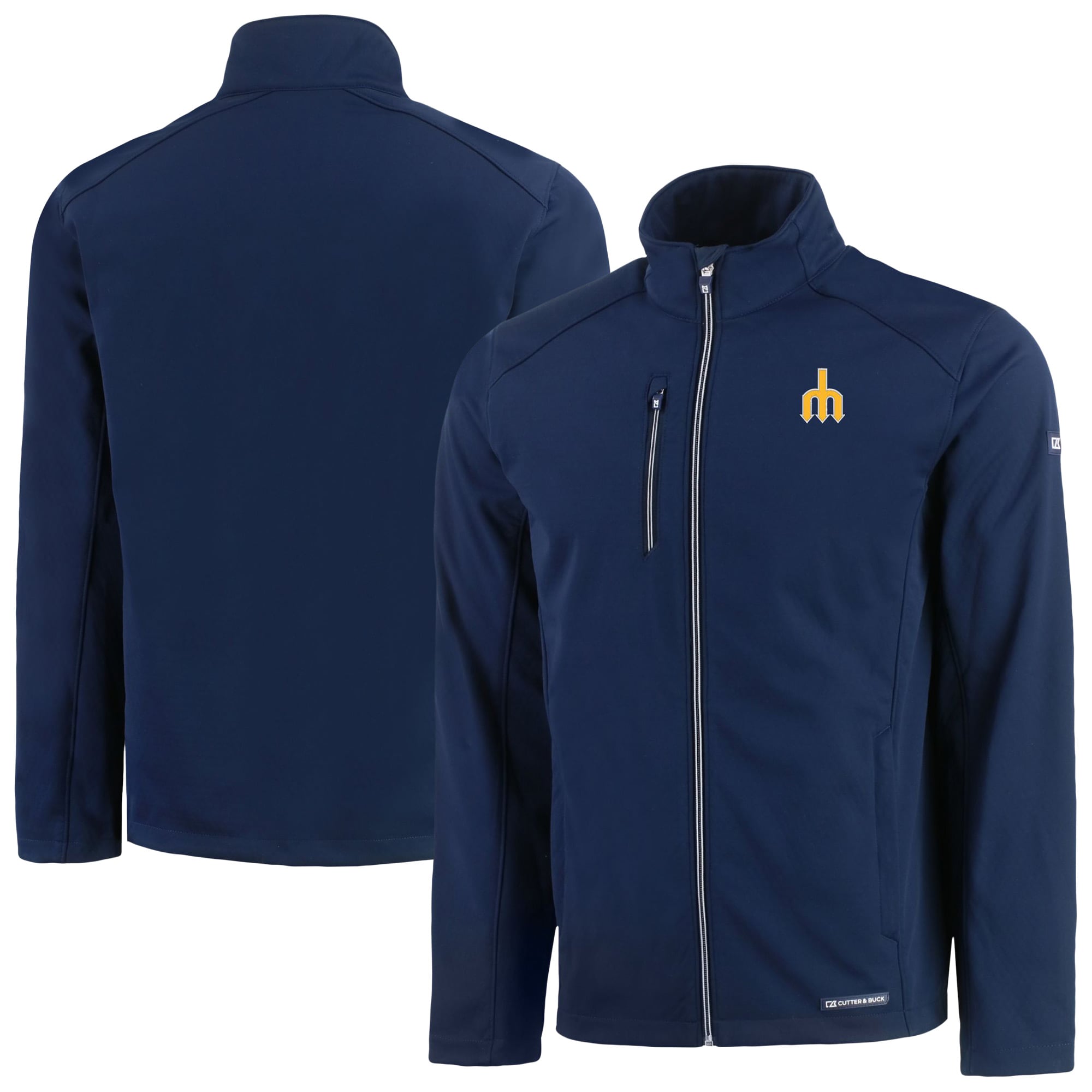 Men's Seattle Mariners Cutter & Buck Navy Cooperstown Collection Evoke ...