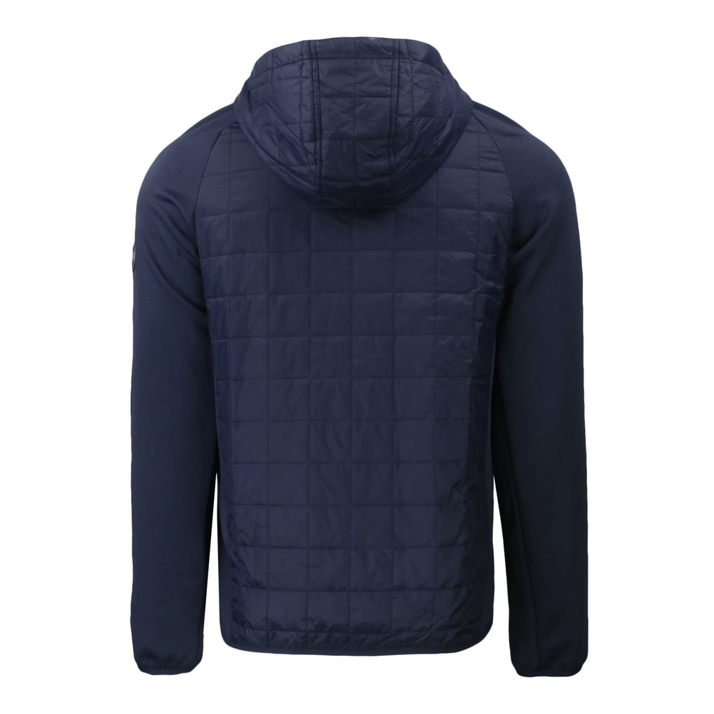  Seattle Mariners Cutter & Buck Cooperstown Collection Rainier Primaloft Eco Full-Zip Hybrid Jacket - Navy