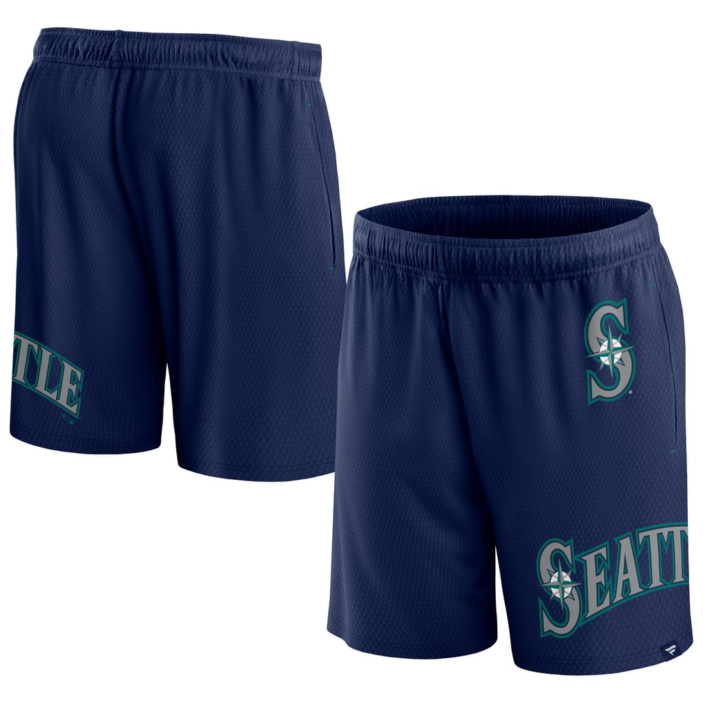  Seattle Mariners Fanatics Clincher Mesh Shorts - Navy