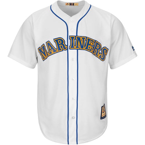 Men's Seattle Mariners Randy Johnson Majestic White Home Cool Base