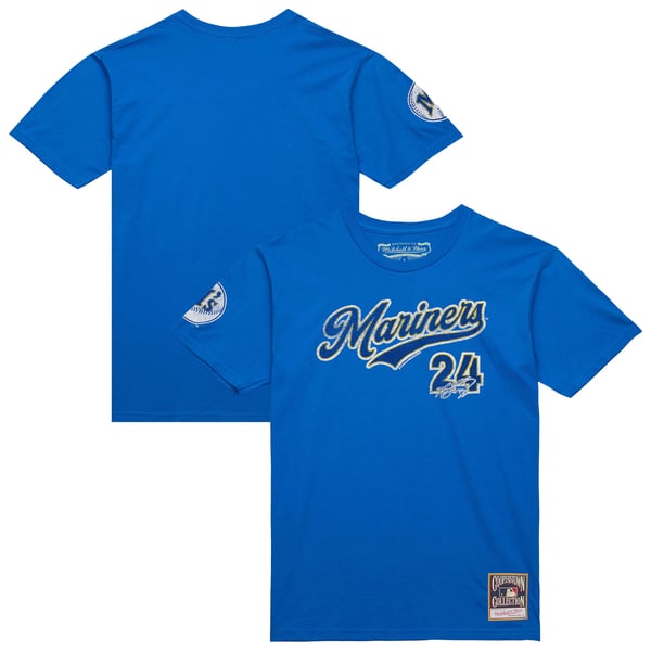 Ken Griffey Jr. Seattle Mariners Nike Alternate Authentic Official Player Jersey Navy