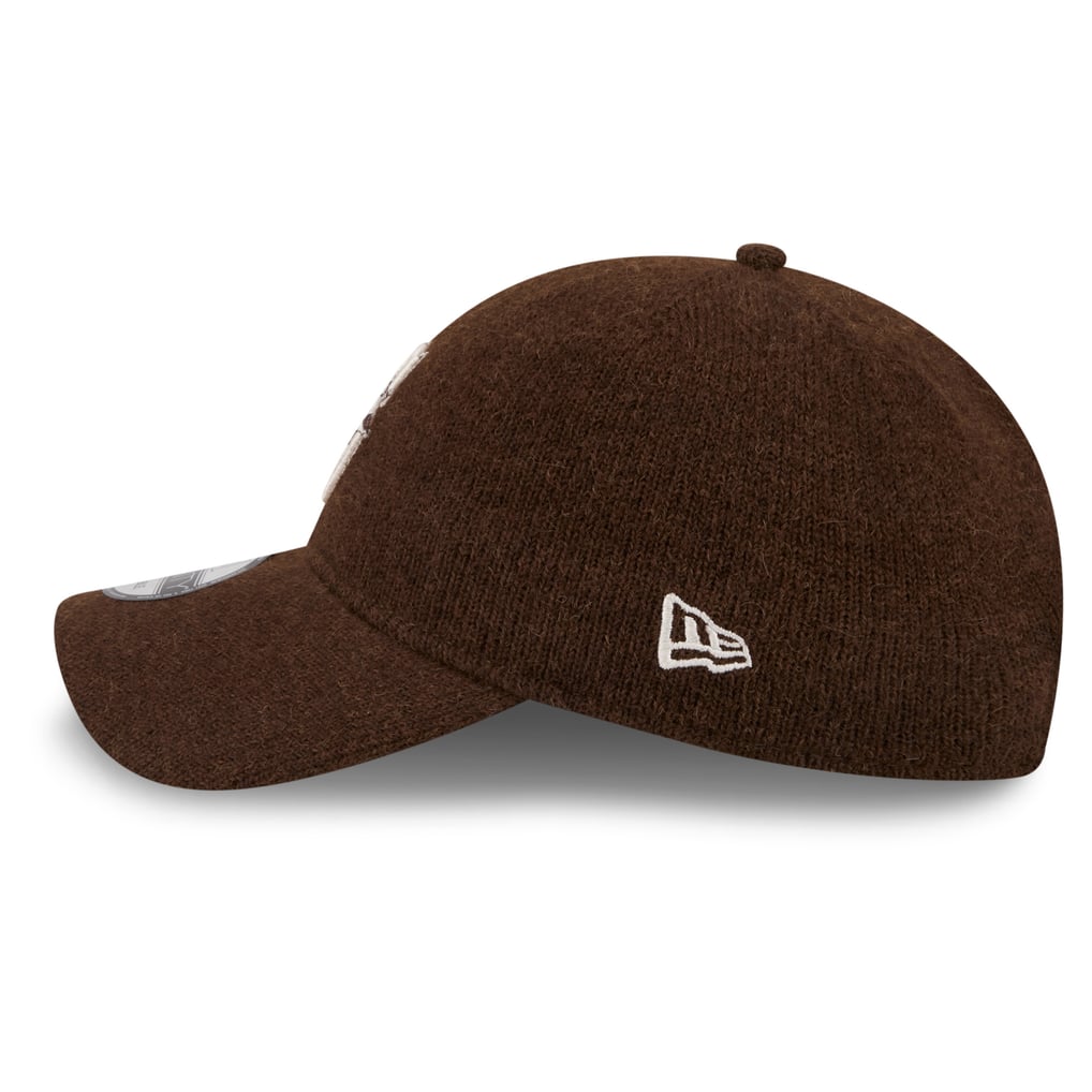  Seattle Mariners New Era Open Market Wool 9TWENTY Adjustable Hat - Brown