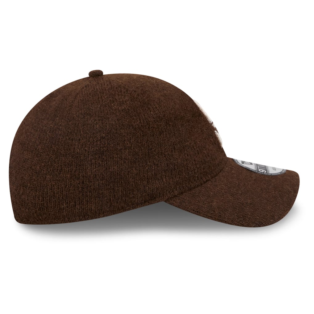  Seattle Mariners New Era Open Market Wool 9TWENTY Adjustable Hat - Brown