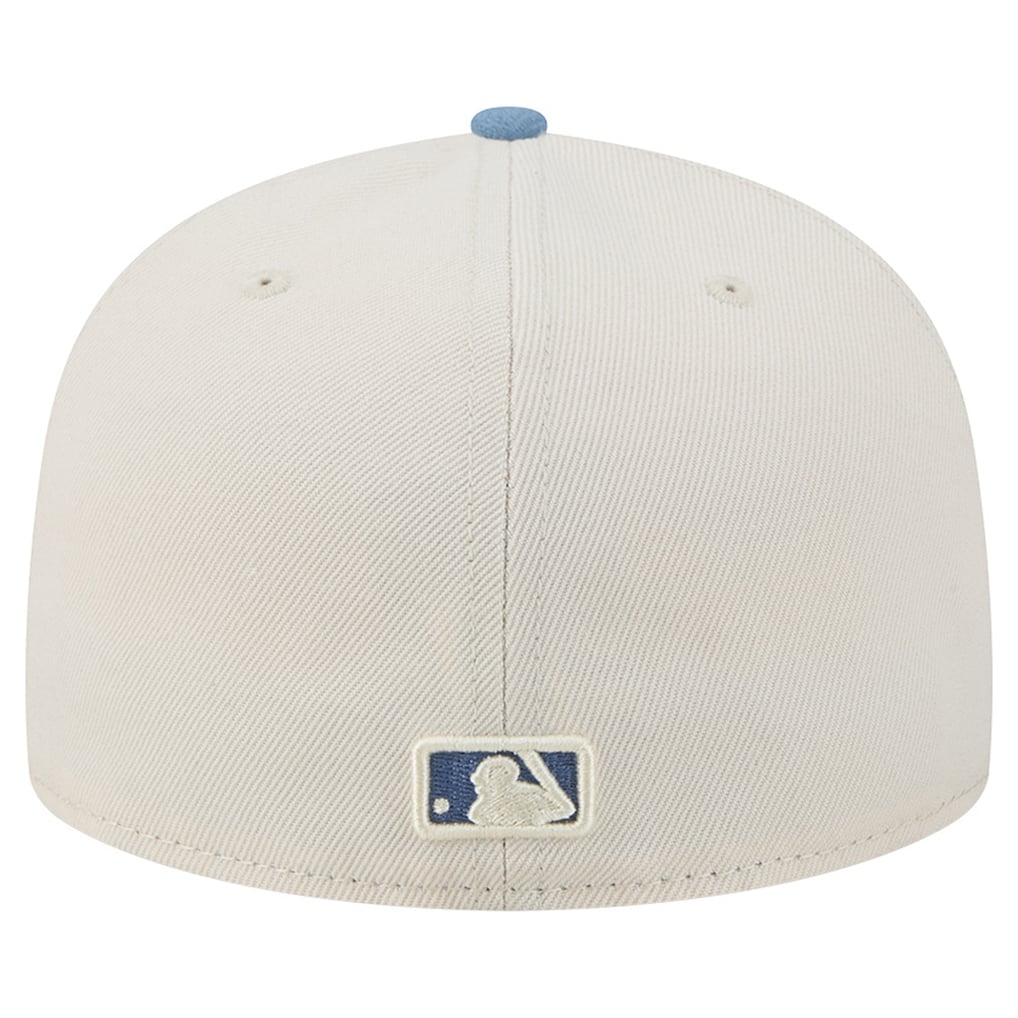 Seattle Mariners New Era Color Pack 59FIFTY Fitted Hat - Cream/Light Blue