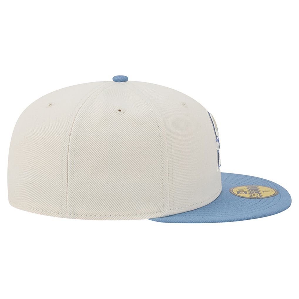 Seattle Mariners New Era Color Pack 59FIFTY Fitted Hat - Cream/Light Blue