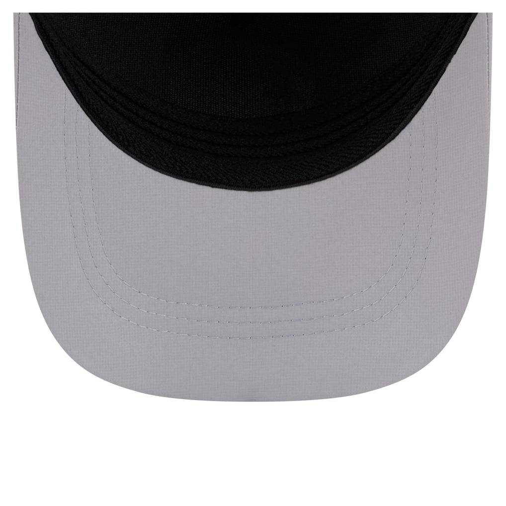 Seattle Mariners New Era Patch 39THIRTY A-Frame M-Crown Perforated Flex Hat - Gray