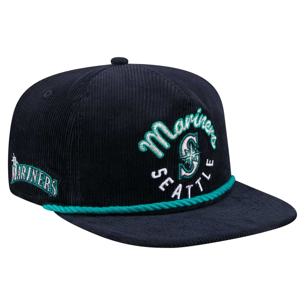 Men's Seattle Mariners New Era Navy Full Circle Corduroy Golfer ...