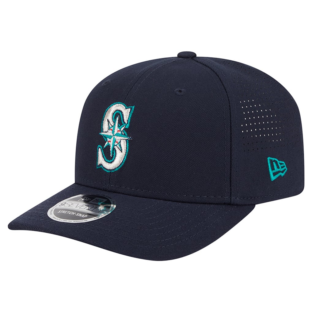  Seattle Mariners New Era Performance 9SEVENTY Adjustable Hat - Navy