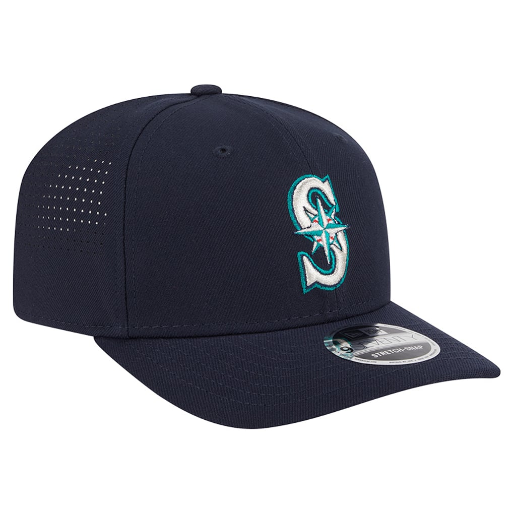  Seattle Mariners New Era Performance 9SEVENTY Adjustable Hat - Navy