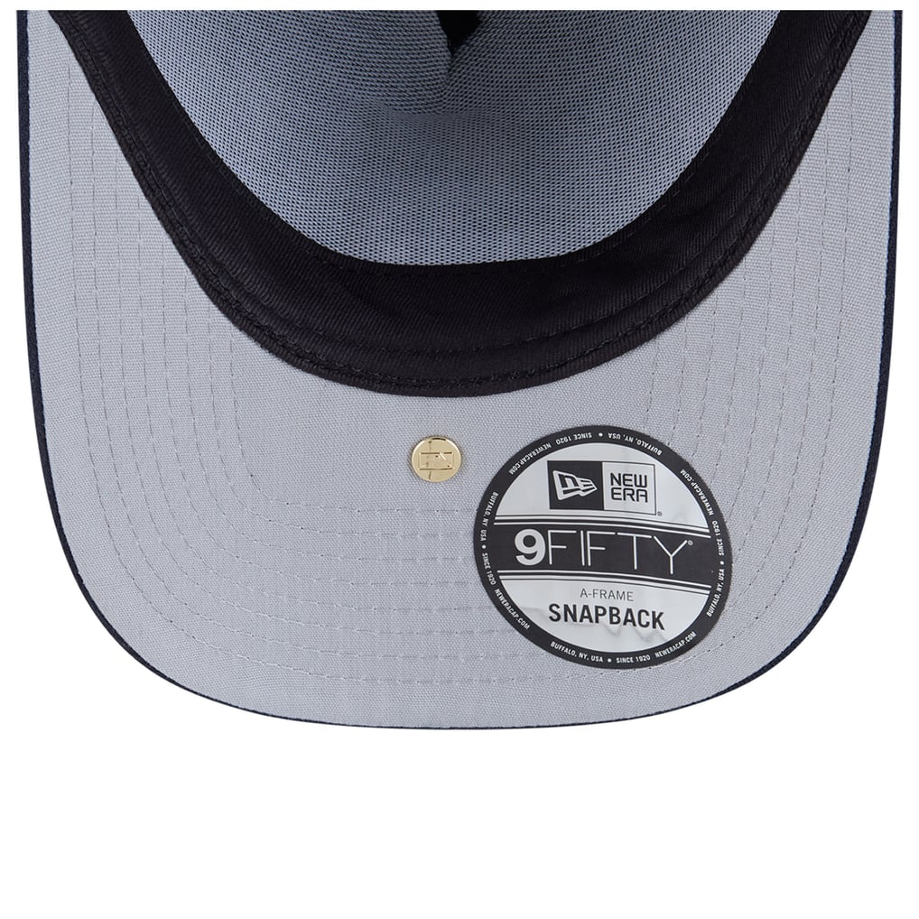 Seattle Mariners New Era Visor Pin 9FIFTY A-Frame Snapback Hat - Navy