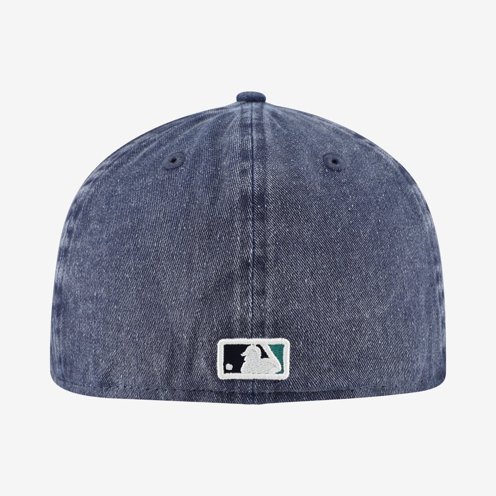  Seattle Mariners New Era Washed 59FIFTY Fitted Hat - Navy