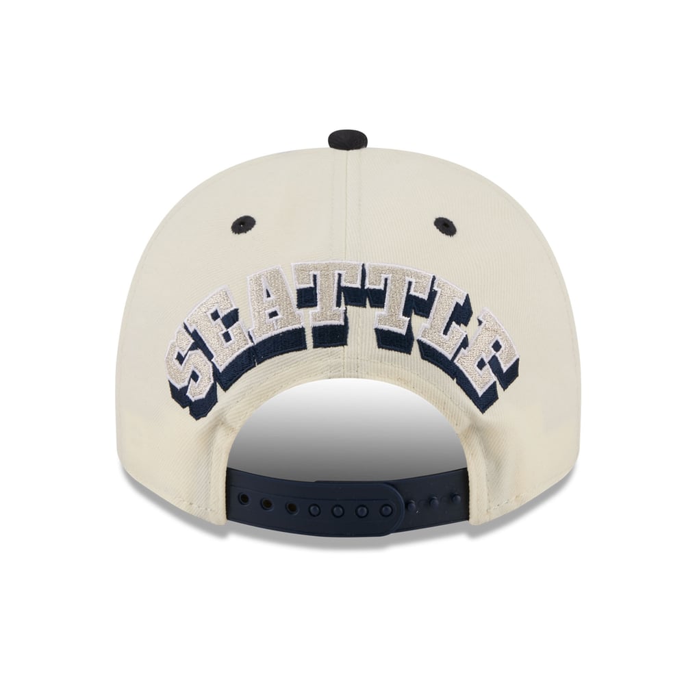  Seattle Mariners New Era Rear Hit A-Frame 9FIFTY Snapback Hat - White