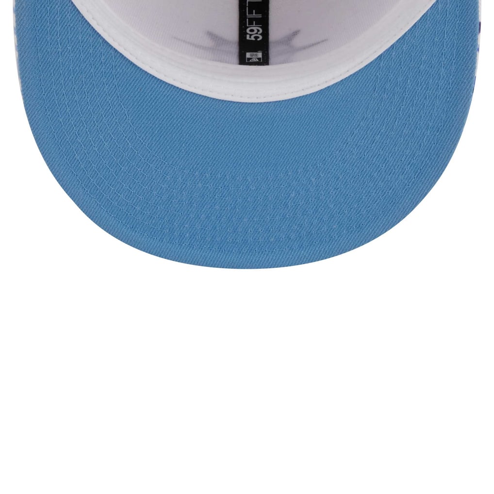 Seattle Mariners New Era Flamingo 59FIFTY Fitted Hat - White/Blue