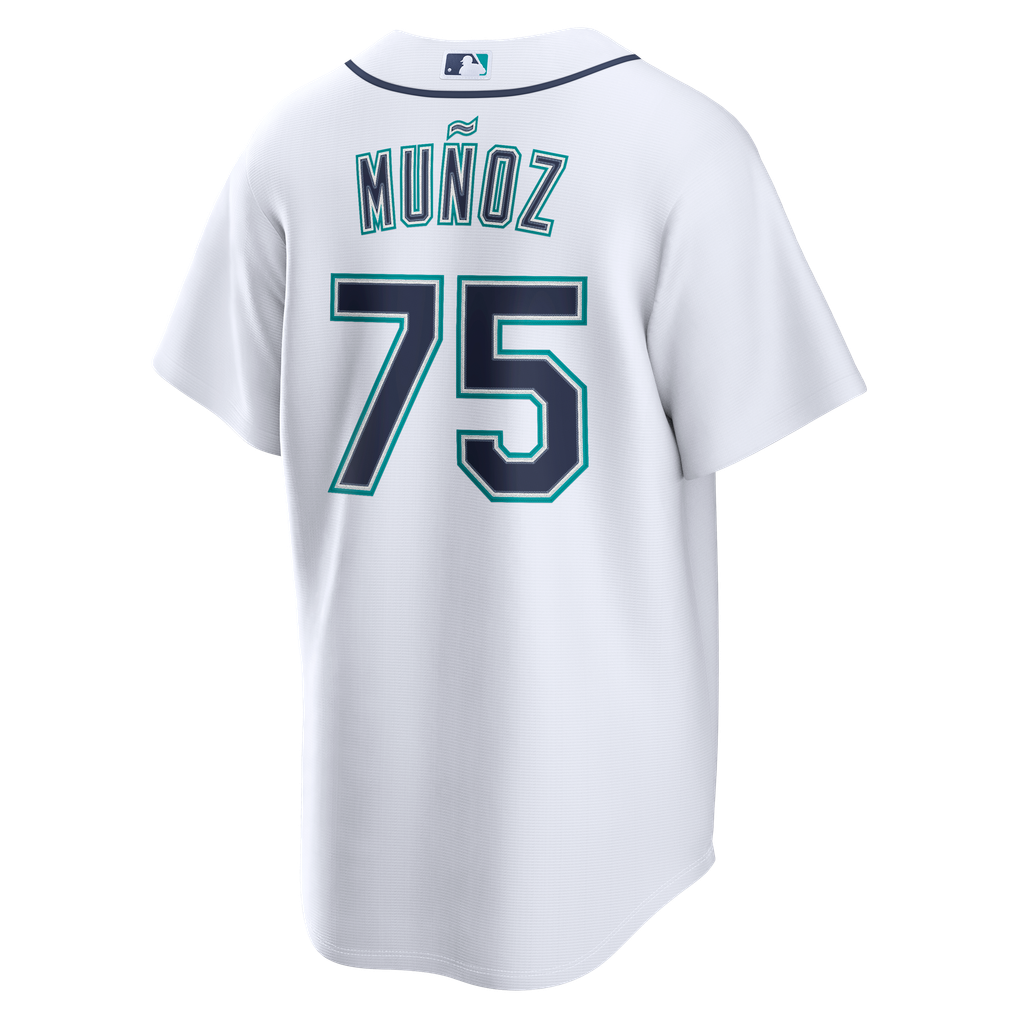 Andrés Muñoz Seattle Mariners Nike Home Replica Jersey - White