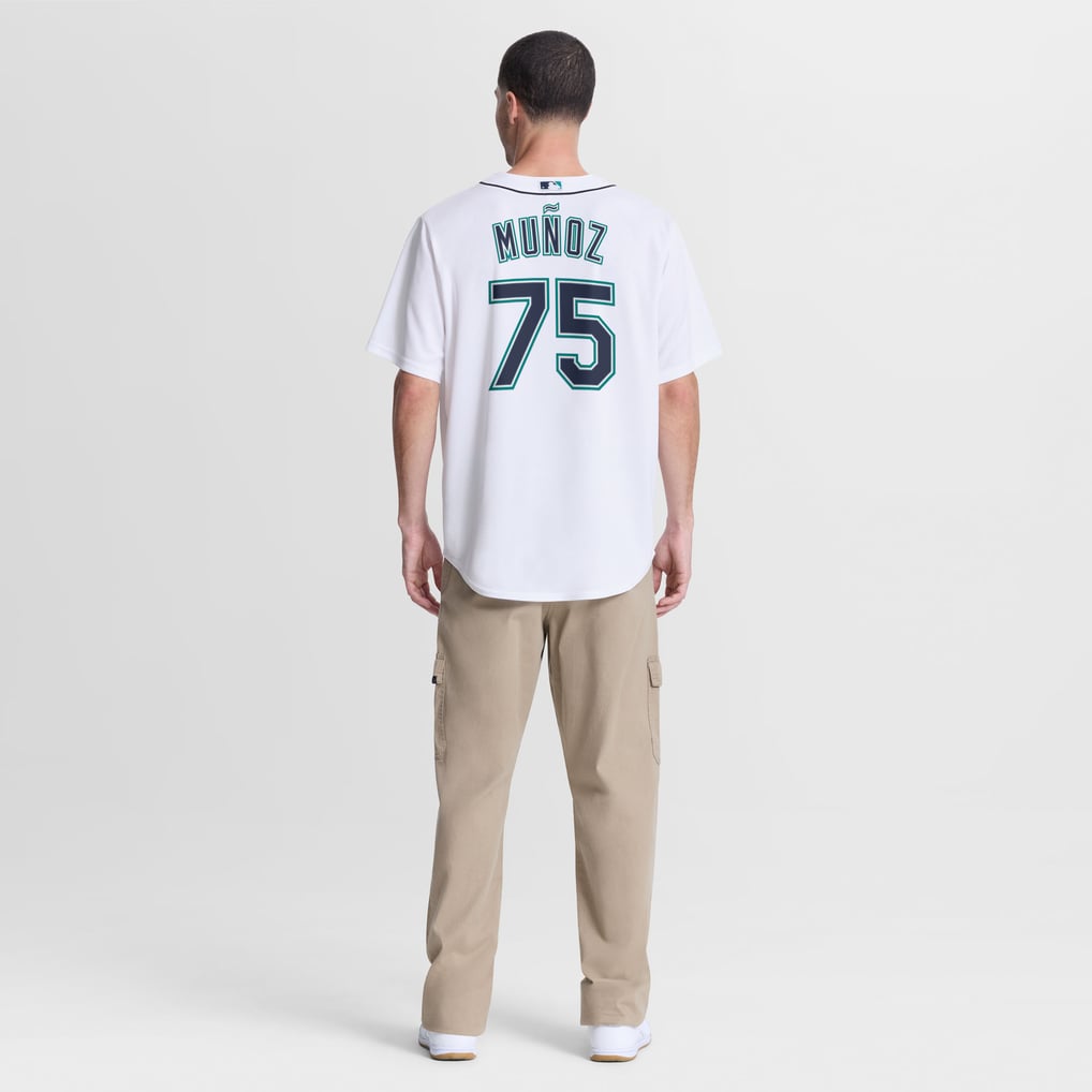 Andrés Muñoz Seattle Mariners Nike Home Replica Jersey - White