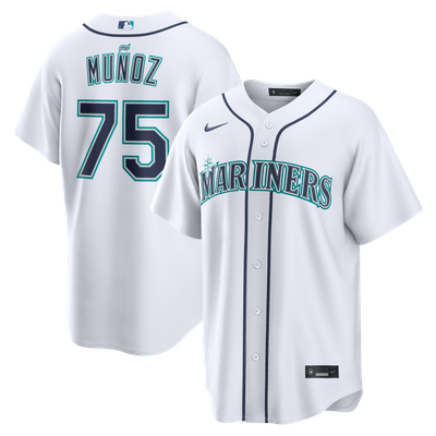 Andrés Muñoz Seattle Mariners Nike Home Replica Jersey - White
