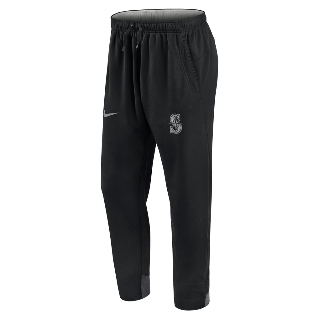 Men's Seattle Mariners Nike Black Authentic Collection Dry Flux Jogger ...