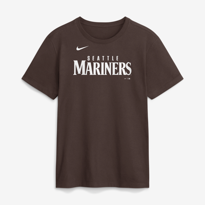  Seattle Mariners Nike Core Cinder T-Shirt - Brown