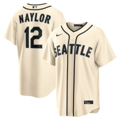 Josh Naylor Seattle Mariners Nike Alternate Replica Jersey - Cream