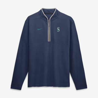 Seattle Mariners Nike Dri-FIT Victory Half-Zip Pullover - Navy