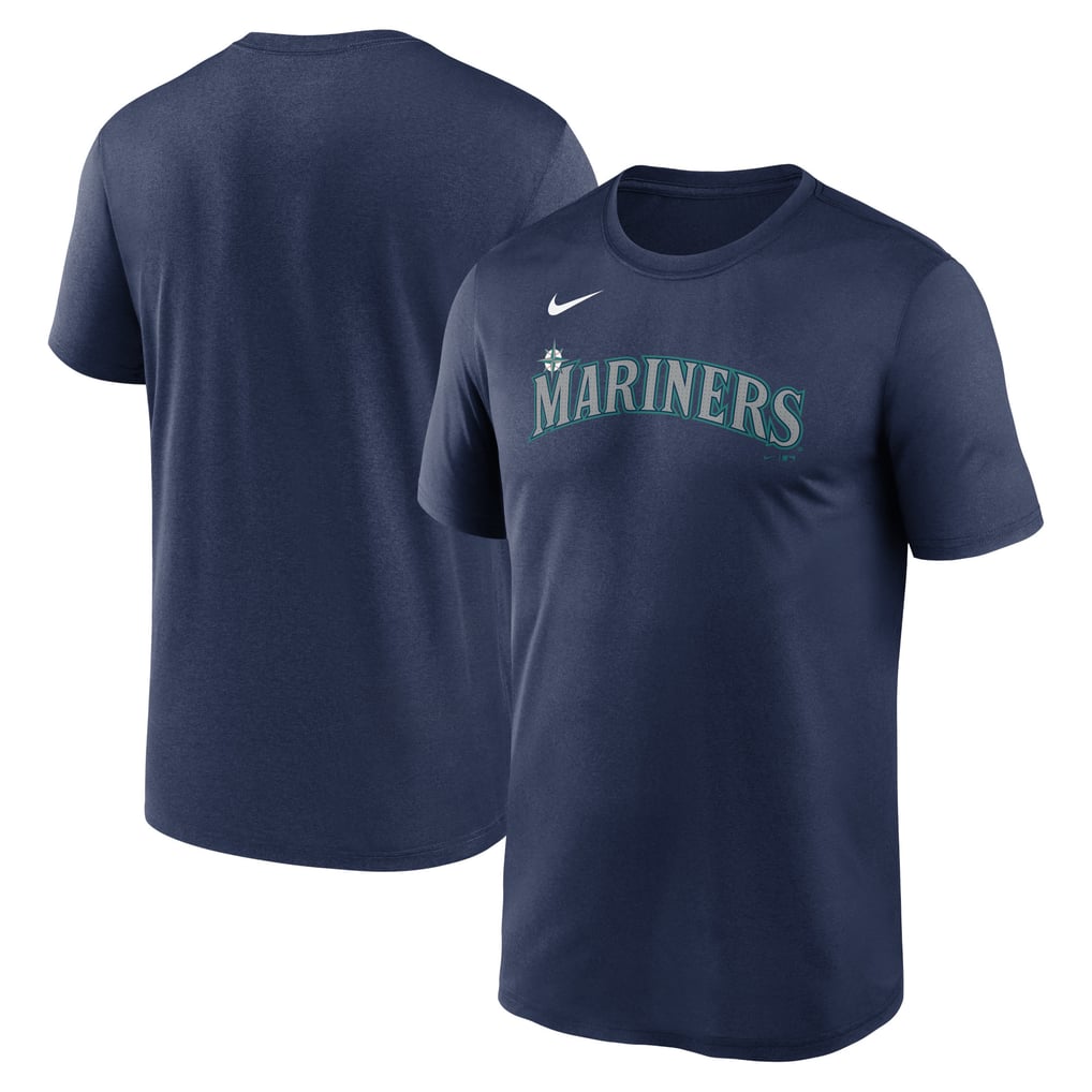 Seattle Mariners Nike Legend Fuse Wordmark T-Shirt  - Navy