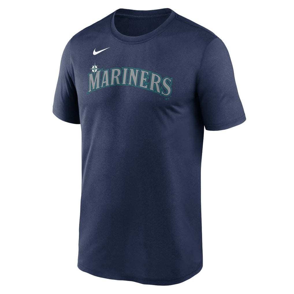 Seattle Mariners Nike Legend Fuse Wordmark T-Shirt  - Navy