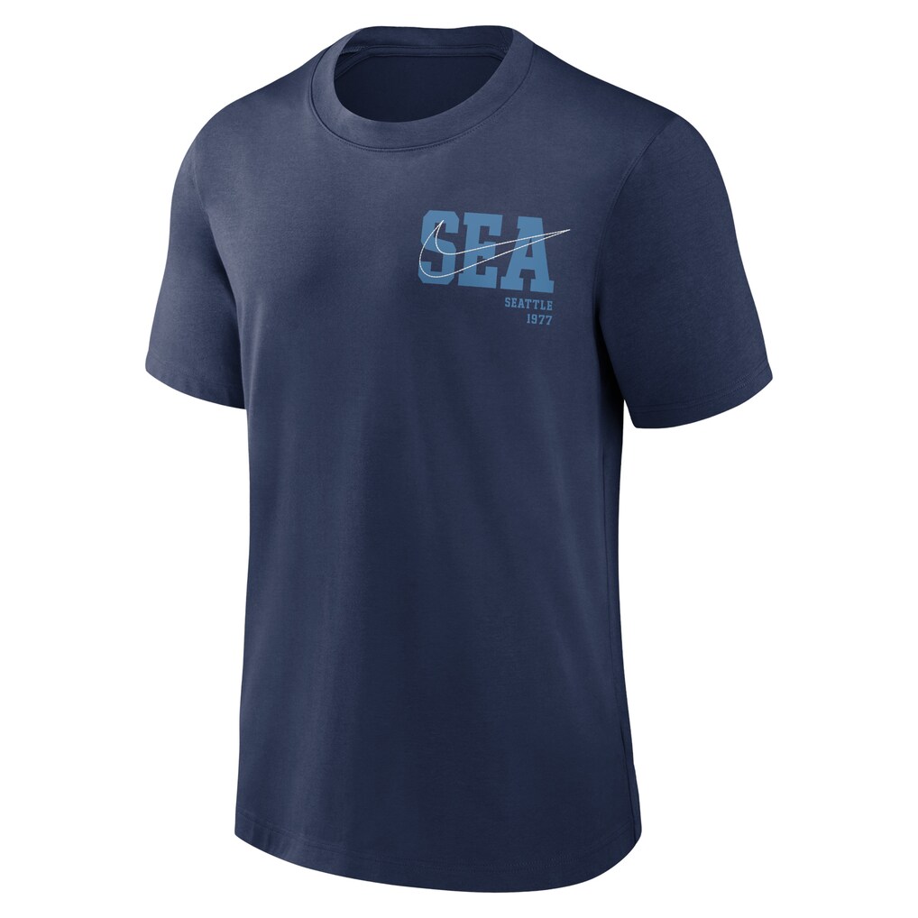 Seattle Mariners Nike Statement Game Over T-Shirt - Navy