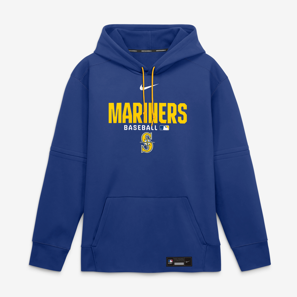 Seattle Mariners Nike Authentic Collection Therma-FIT Hoodie - Royal