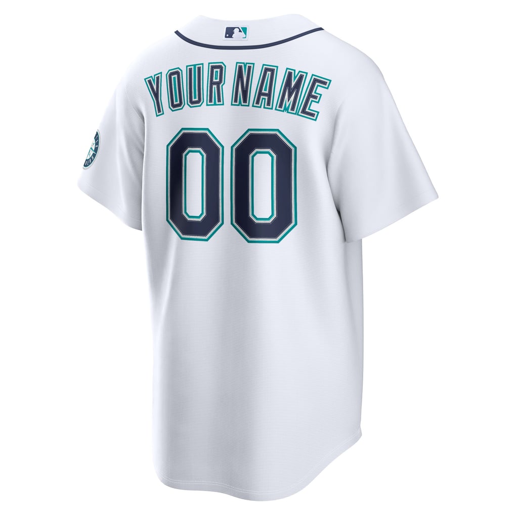  Seattle Mariners Nike Home Stadium Custom Jersey - White