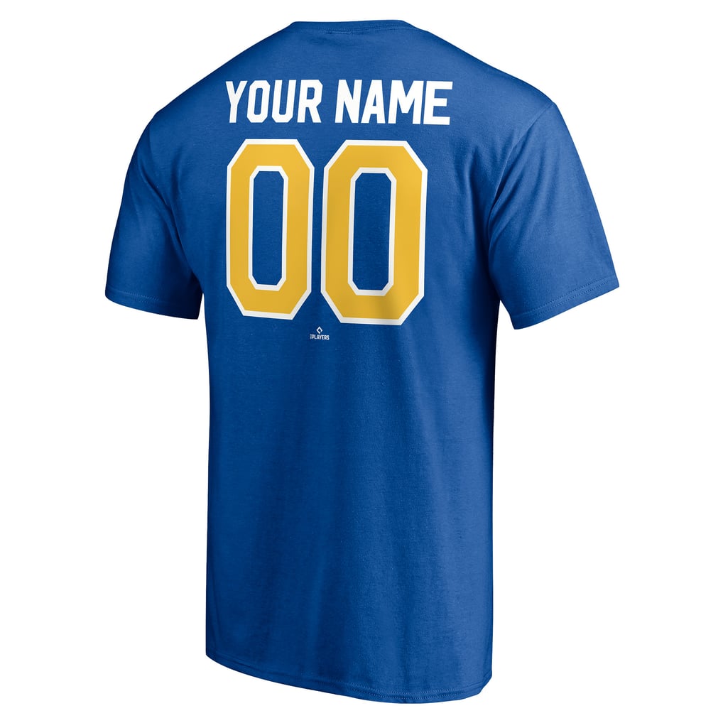 Seattle Mariners Cooperstown Winning Streak Personalized Name & Number T-Shirt - Royal