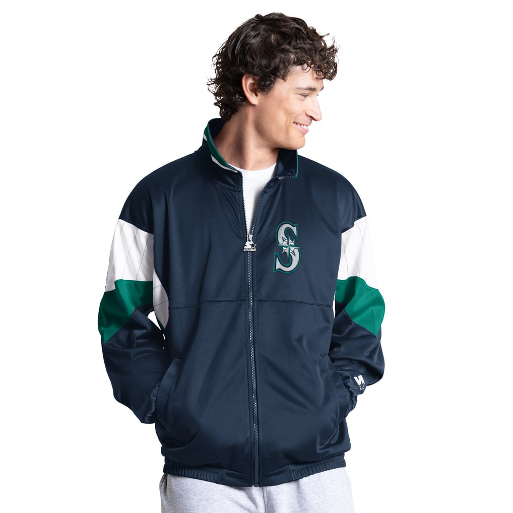 Seattle Mariners Starter Legacy Full-Zip Track Jacket - Navy