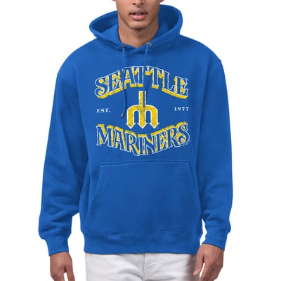  Seattle Mariners Starter Take Me Out Fleece Hoodie - Royal