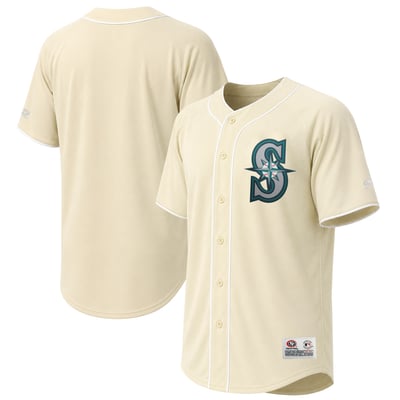 Seattle Mariners Stitches Jersey - Cream