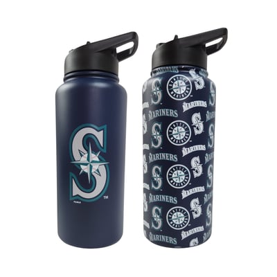 Seattle Mariners Pegasus Game Day Duo 41oz. Stainless Steel Water Bottle Set