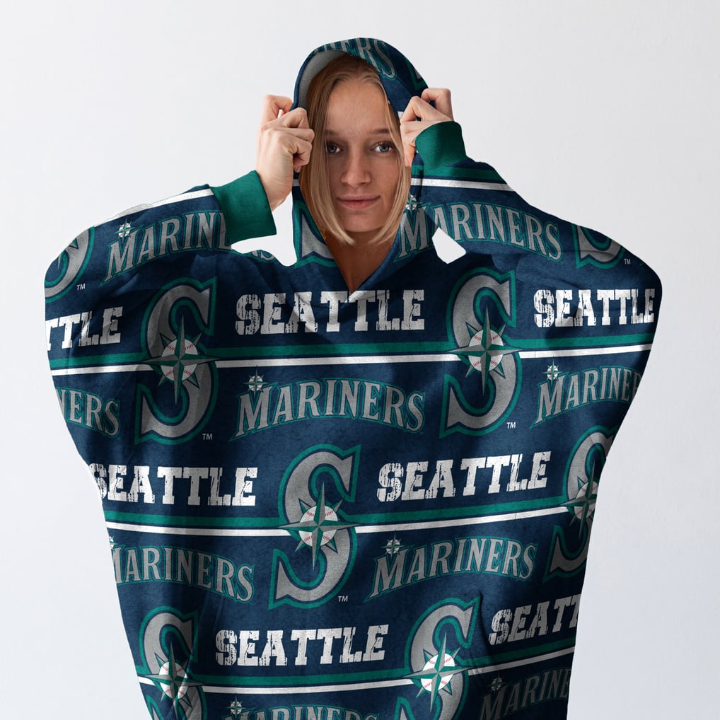 Seattle Mariners Pegasus Wave Ultra Soft Fan Cape